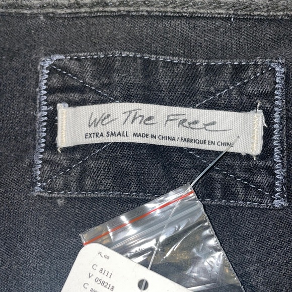Free People We the Free Sz XS Denim - Picture 13 of 16